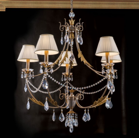Люстра Orion Miramare LU 2407/5 silber-gold фото 1