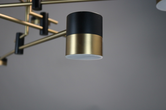 Люстра ZORTES LUNAR ZRS.1805.08 Мощность-80Вт Тип лампы: Встроенный  Встроенный LED фото 3