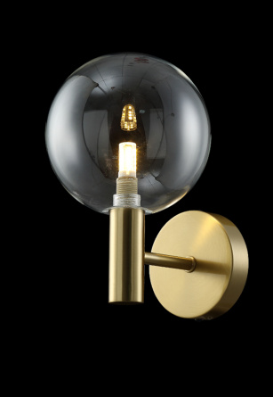 Бра Crystal Lux ANDRES AP1 BRONZE/TRANSPARENTE фото 4