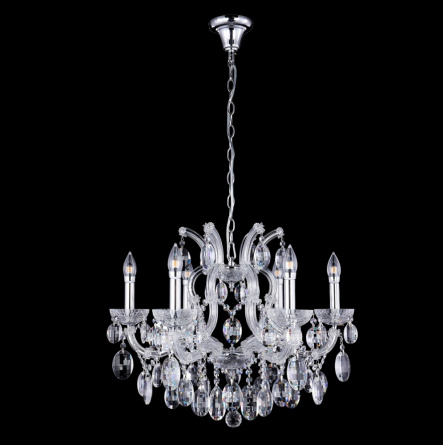 Люстра Crystal Lux HOLLYWOOD SP6 CHROME фото 1