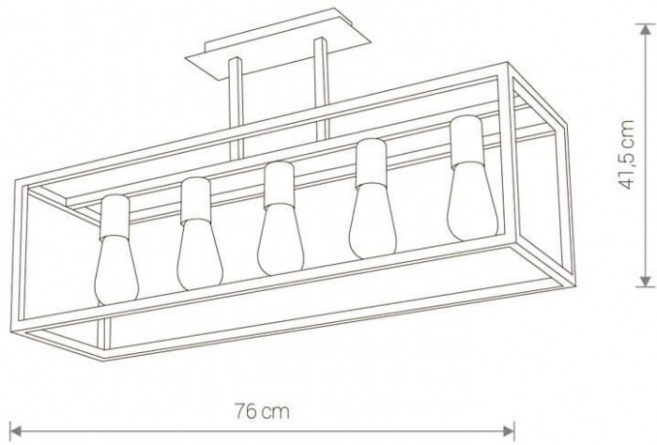Потолочная люстра Crate 9047 фото 3