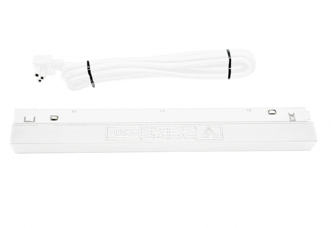 Драйвер для магнитного шинопровода 48V, 100W Crystal Lux CLT 0.203 08 WH фото 1