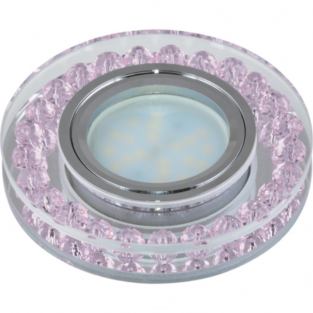Точечный светильник Peonia DLS-P102 GU5.3 CHROME/PINK фото 1