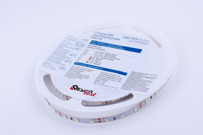 Светодиодная лента LUX DSG360-12-W-33 фото 2
