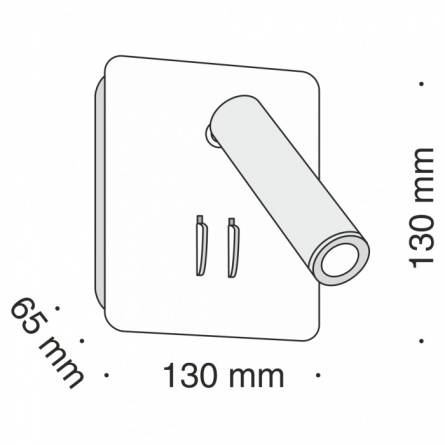 Спот Ios 176 C175-WL-01-6W-W фото 2