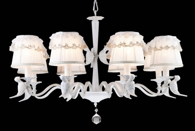 Подвесная люстра Oriole ORIOLE 70011-8C WHITE GOLD фото 1