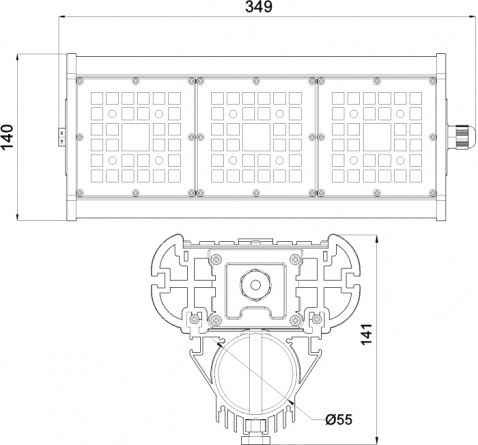 Уличный консольный светильник Галеон 31 CB-C0320041 фото 2