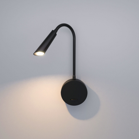 Бра Stem 40120/LED черный фото 1