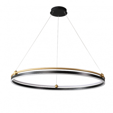 Люстра Crystal Lux FERNANDO SP88W LED BLACK/GOLD фото 2