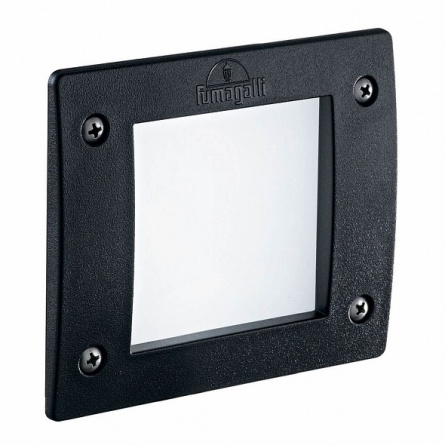 Встраиваемый светильник уличный  LETI FI SQUARE NERO фото 1