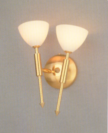 Бра Orion WA 2-938/2 gold-matt/rechts/438 opal фото 1