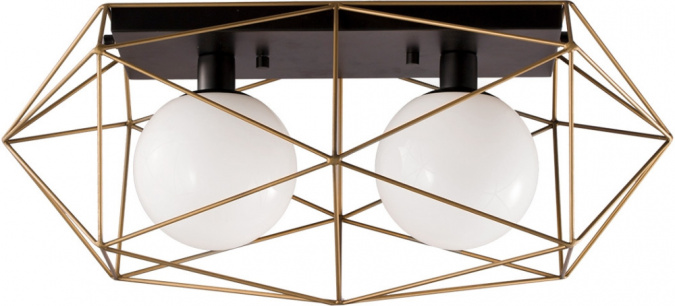 Потолочная люстра MX8525 MX8525-2A gold/black фото 1