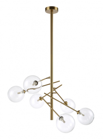Люстра Crystal Lux MARCOS SP6 BRONZE фото 1