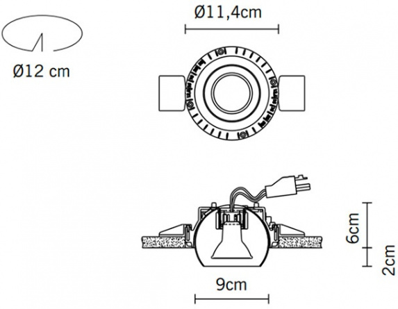 Точечный светильник Tools F19F4001 фото 2
