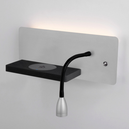 Бра Kofro MRL LED 1112 серебро/чёрный фото 1