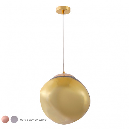Светильник подвесной Crystal Lux MALAGA SP1 D280 GOLD фото 2