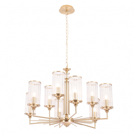 Люстра Crystal Lux GLORIA SP9 BRASS фото 4