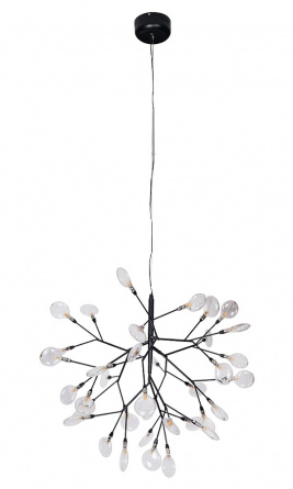 Бра Crystal Lux EVITA AP9 BLACK/TRANSPARENT фото 2
