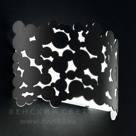 Бра 441/2A black IDL Италия  18W 20 см Хром Bubbles фото 1