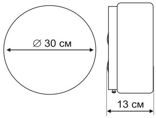 Настенно-потолочный светильник Tablet A7730PL-2WH фото 2