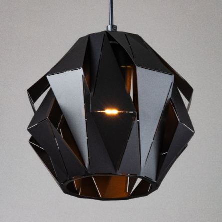 Подвесной светильник Moire 50137/1 черный фото 3