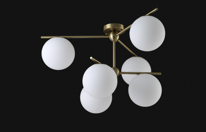 Бра Crystal Lux FELIZ AP1 BRONZE/WHITE фото 14