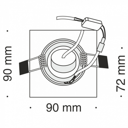 Точечный светильник Metal Modern DL288-2-3W-W фото 2