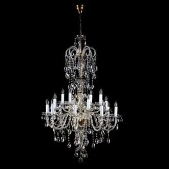 Хрустальная люстра THEODORA XVI. dark patina фото 1