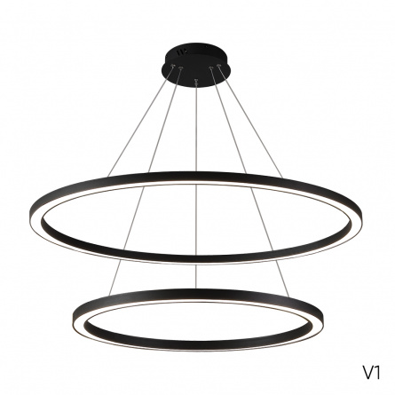 Люстра Crystal Lux FORTUNA SP123W LED BLACK фото 2
