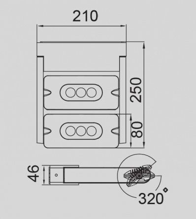 Архитектурная подсветка  W6144S-2 S фото 3
