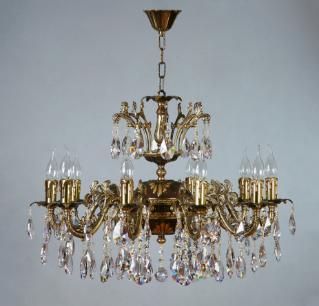 Подвесная люстра Granada 2118/10 PB Tear Drop фото 1
