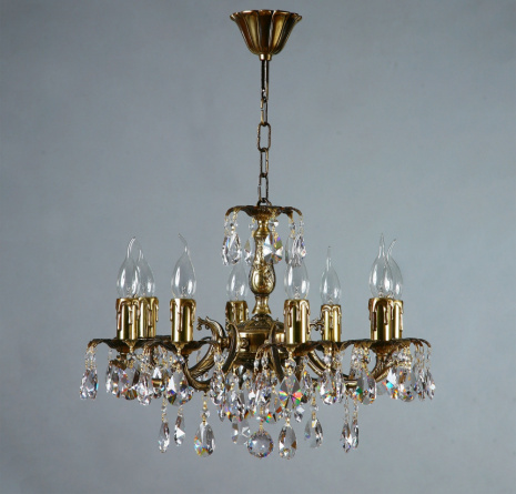 Подвесная люстра Benisa 2226/8 PB Tear Drop фото 1