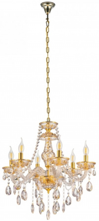 Подвесная люстра  LDP 7025-6 GD фото 1