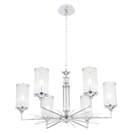 Люстра Crystal Lux GLORIA SP6 CHROME фото 3