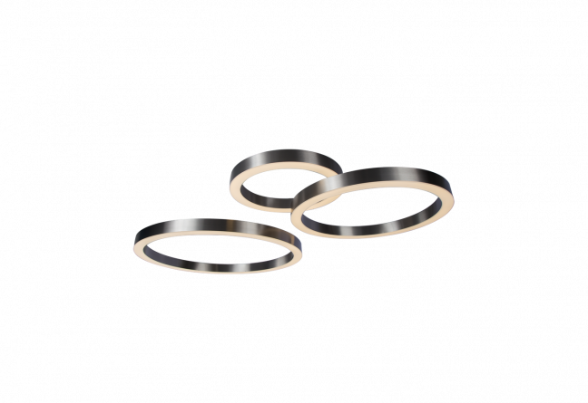Светильник Light Ring Horizontal Chrome фото 5