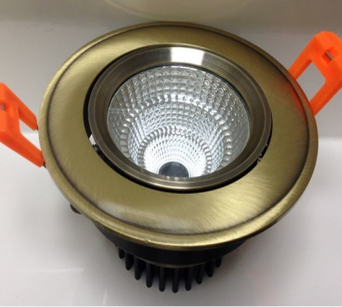 Светильник точечный L8809COB-10W-Bronze фото 3