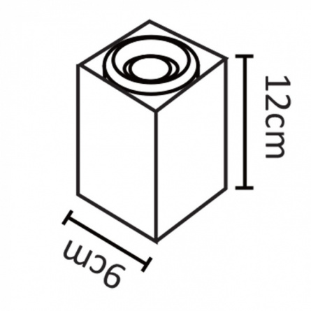 Точечный светильник Pictor A5655PL-1BK фото 2