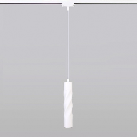 Трековый светильник Scroll 50162/1 LED белый фото 2