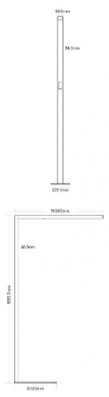 Торшер Office Three 343023 фото 2