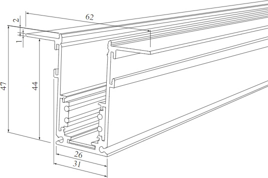 Шинопровод Slim Magnetic 85086/00 фото 2