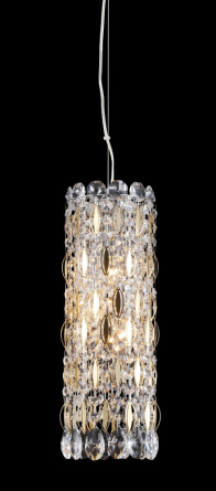 Бра Crystal Lux LIRICA AP2 CHROME/GOLD-TRANSPARENT фото 8