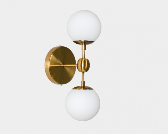 Бра Modo Sconce 2 Globes фото 1