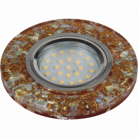 Точечный светильник Luciole DLS-L103 GU5.3 CHROME/BROWN фото 1