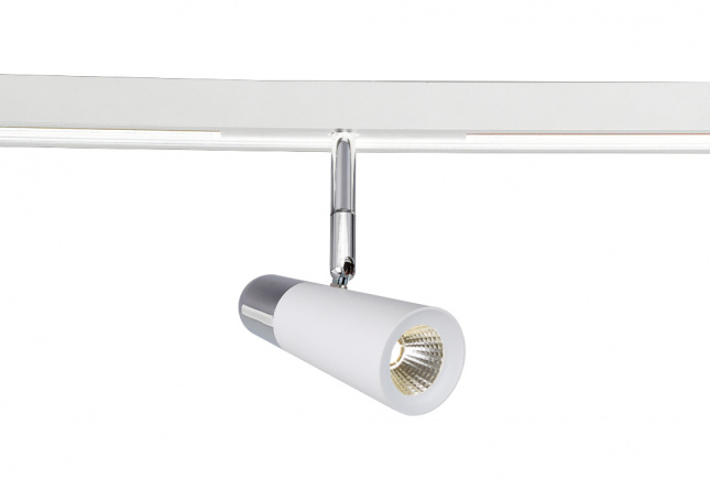 Светильник трековый магнитный Crystal Lux CLT 0.33 006 12W WH-CH 4000K фото 2