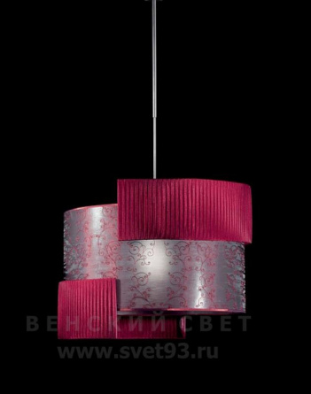 Светильник подвесной 5140.2011 Effusionidiluce Италия E27 Roses Хром фото 1