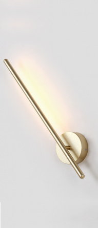 Поворотный настенный светильник Crystal Lux VERDE AP L500 GOLD фото 3
