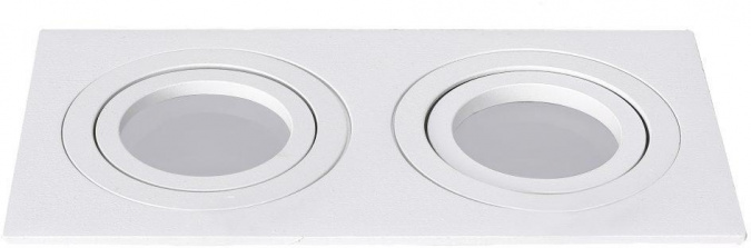 Точечный светильник Rossari Rossari LTP-D012Q-02GU10-W фото 1