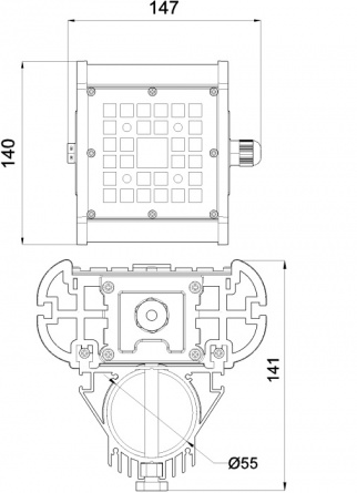 Уличный консольный светильник Галеон 11 CB-C0322039 фото 2