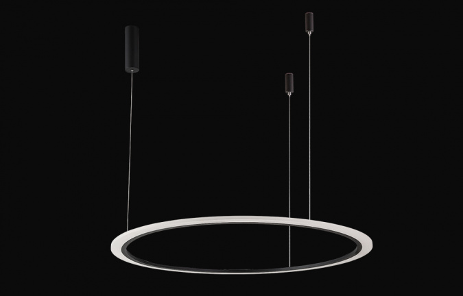 Люстра Crystal Lux MANZANA SP40W LED D1000 BLACK фото 3