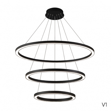 Люстра Crystal Lux FORTUNA SP158W LED BLACK фото 2